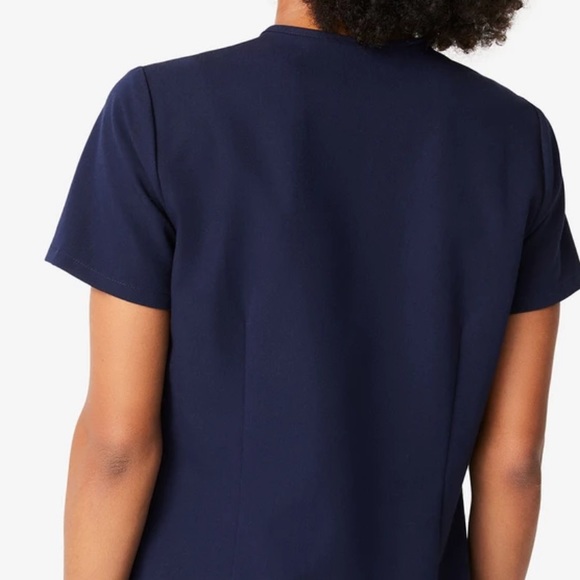 Figs Navy Women’s Casma Scrub Top - Picture 3 of 3